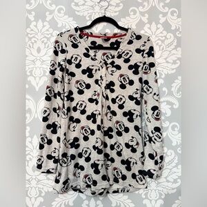 Disney Mickey Mouse Long Sleeve Sleep Romper‎